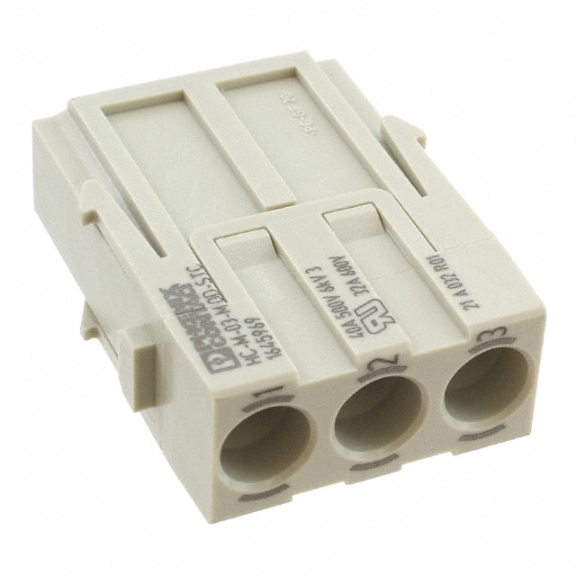 1645969 MODULE MALE 3POS CRIMP