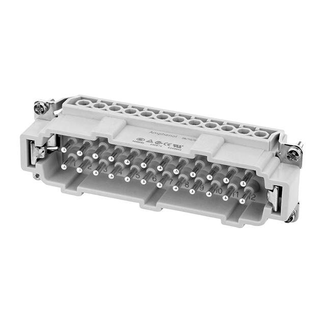 C14610A0101023 INSERT MALE 20+4POS+1GND SCREW