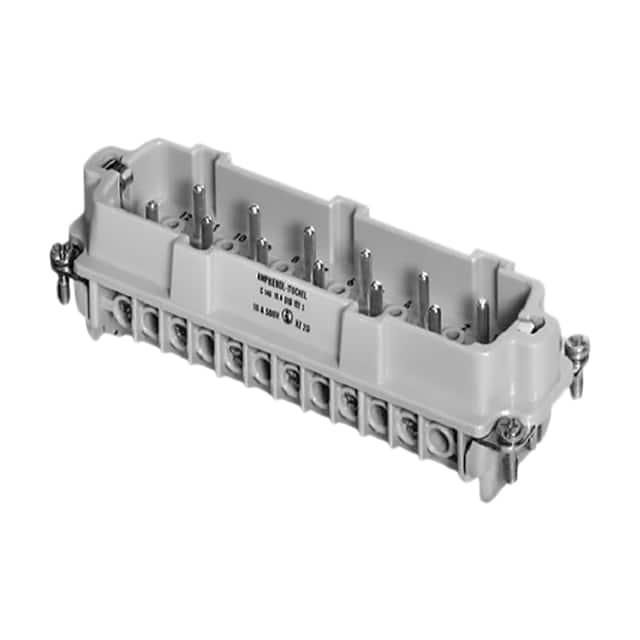 C14610A0101043 INSERT MALE 20+4POS+1GND SCREW