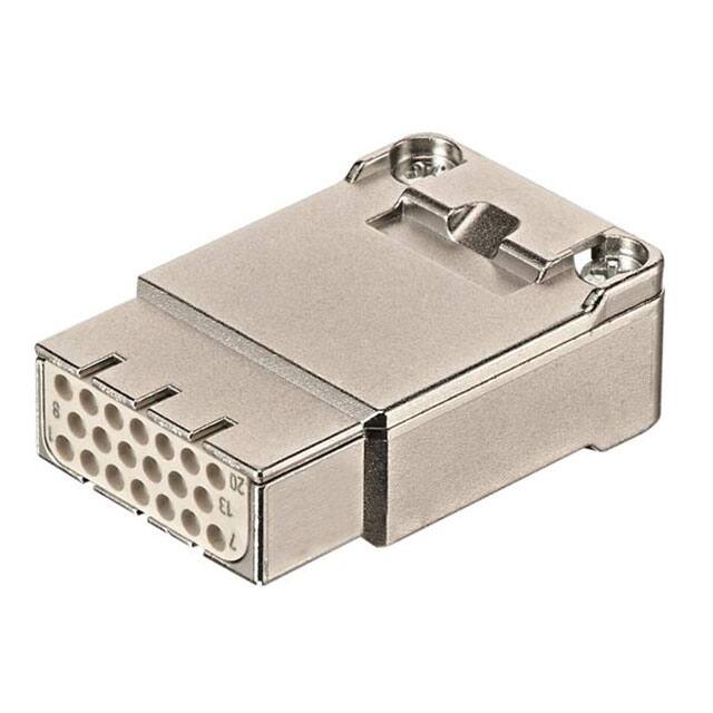 09142203113 SHIELDED MODULE 20PIN FEMALE INS