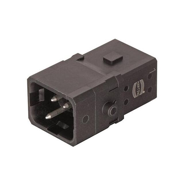 09100022605 1A 2+PE MALE SCREW INSERT FOR LO