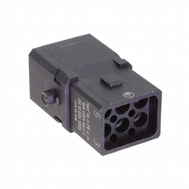 09100053005 1A 5+PE MALE CRIMP INSERT FOR LO