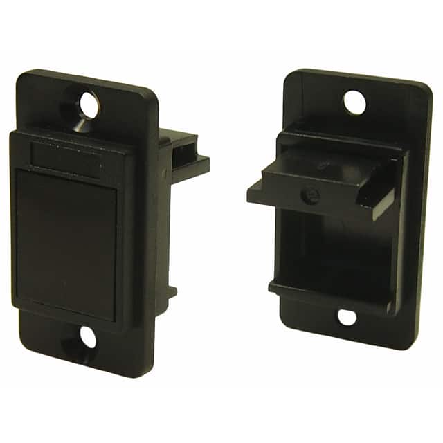 CP30741 DUALSLIM BLANKING PLATE BLACK PL