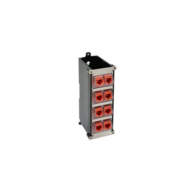 251-DCN01-A8A DIN-RAIL KM BOX 8P SWING GND