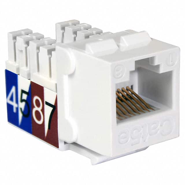 NKJ-5508 CAT5E SLIMSTYLE 90 DEGREE KEYSTO