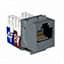 NKJ-5501 CAT5E SLIMSTYLE 90 DEGREE KEYSTO