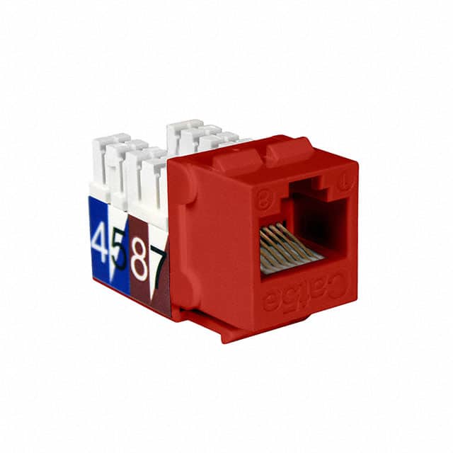 NKJ-5503 CAT5E SLIMSTYLE 90 DEGREE KEYSTO