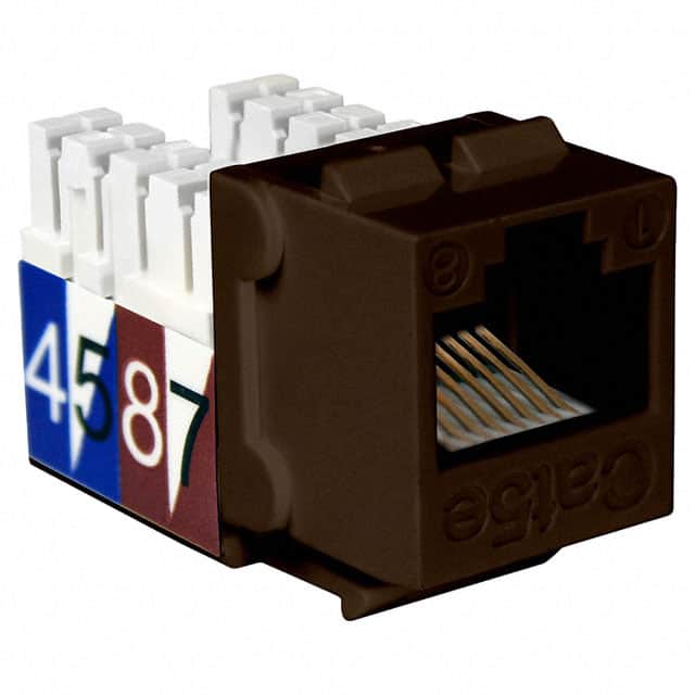 NKJ-5511 CAT5E SLIMSTYLE 90 DEGREE KEYSTO