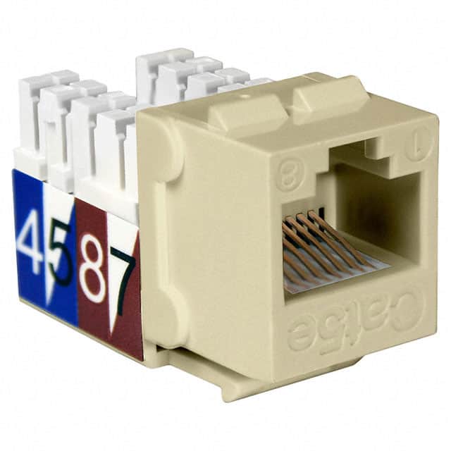 NKJ-5507 CAT5E SLIMSTYLE 90 DEGREE KEYSTO