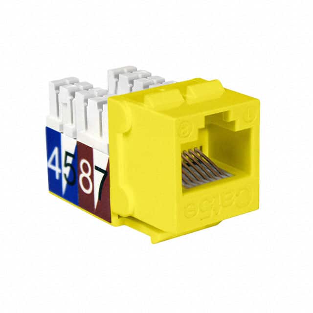 NKJ-5505 CAT5E SLIMSTYLE 90 DEGREE KEYSTO