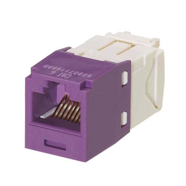 CJ688TGVL-24 MINI-COM MODULE, CAT 6, UTP, 8 P