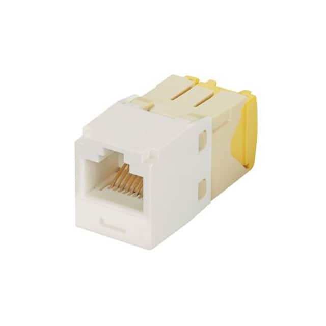 CJR5E88TGWH MINI-COM MODULE, CAT 5E, UTP, 8