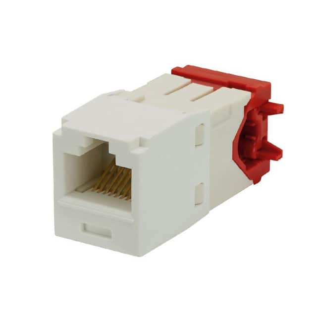 CJR5E88TGAW MINI-COM MODULE, CAT 5E, UTP, 8