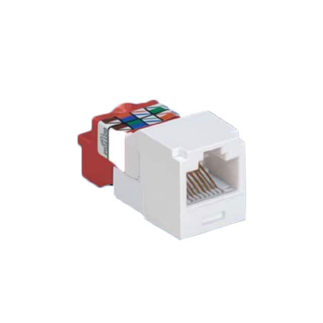 CJ5E88TIG MINI-COM MODULE, CAT 5E, UTP, 8
