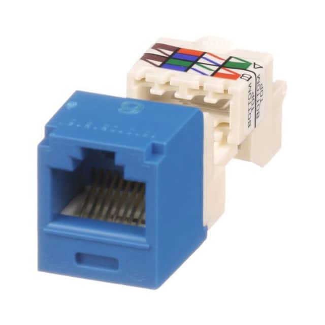 CJ688TPBU CATEGORY 6, 8 POSITION, 8 WIRE U