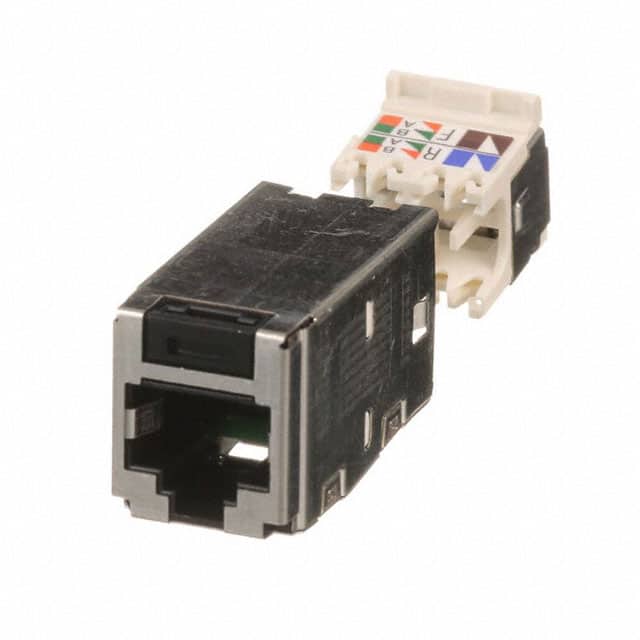 CJS688TGYLY MINI-COM MODULE, CAT 6, SHIELDED