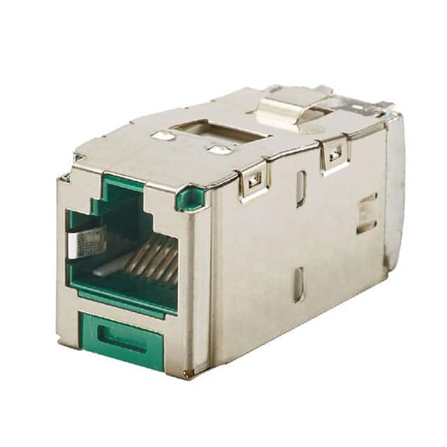 CJS688TGGRY MINI-COM MODULE, CAT 6, SHIELDED