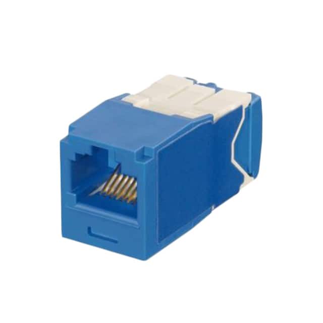 CJK6X88TGBU MINI-COM KEYED MODULE, CAT 6A, U
