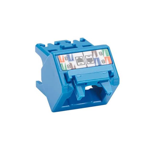 CJUDCAPBU-X CAT6A UP/DOWN 45 DEGREE TG WIREC
