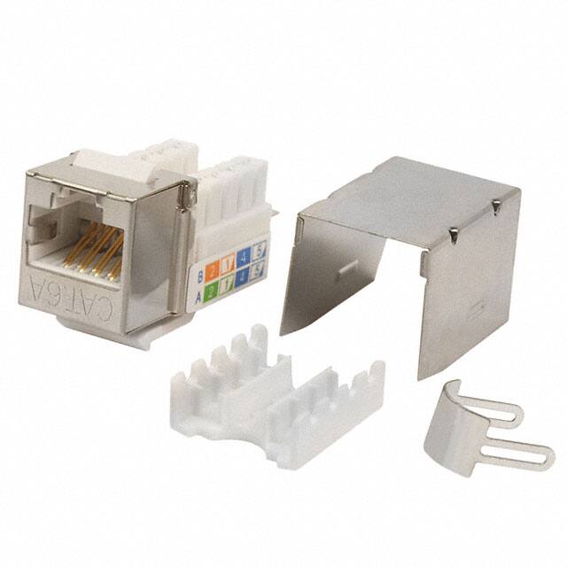 NKJ-6969 CAT6A SHIELDED 90 DEGREE KEYSTON