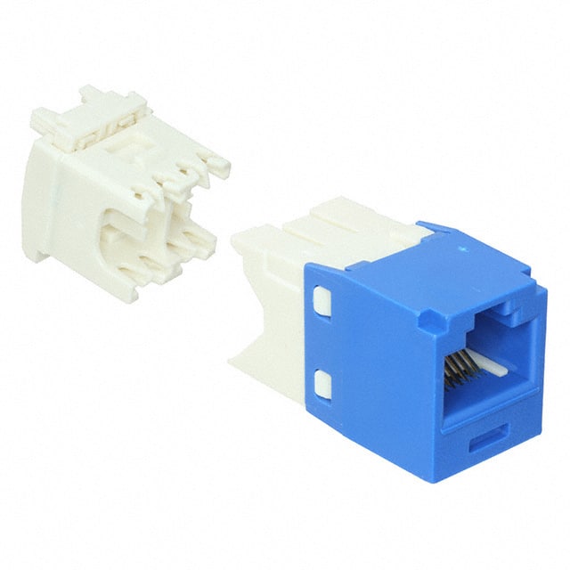 CJ688TGBU-C MINI-COM MODULE, CAT 6, UTP, 8 P