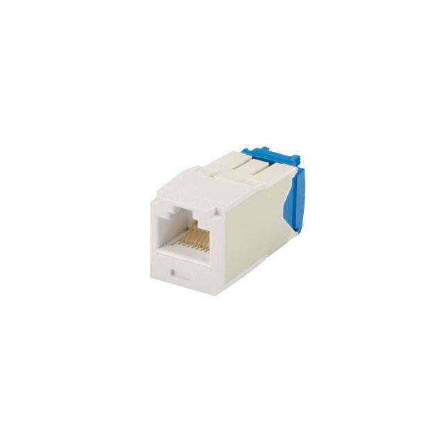 CJ6X88TGWH-24 MINI-COM MODULE, CAT 6A, UTP, 8