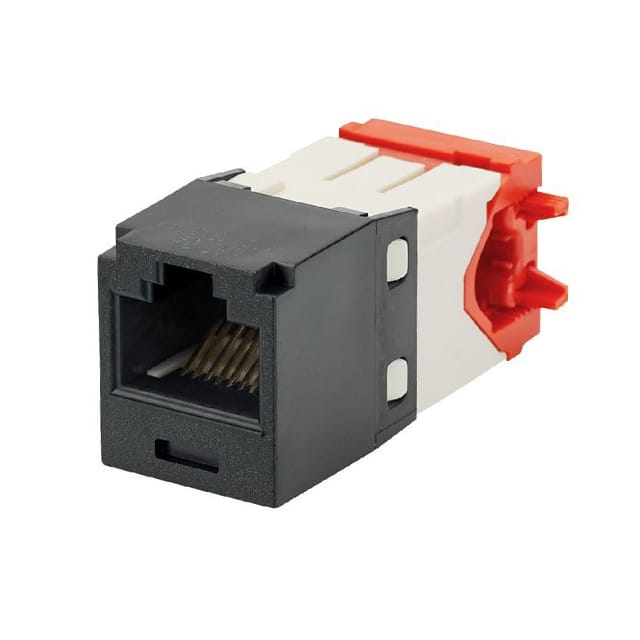 CJR5E88TGBL MINI-COM MODULE, CAT 5E, UTP, 8