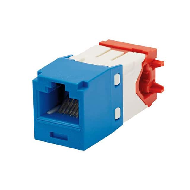 CJR5E88TGBU MINI-COM MODULE, CAT 5E, UTP, 8