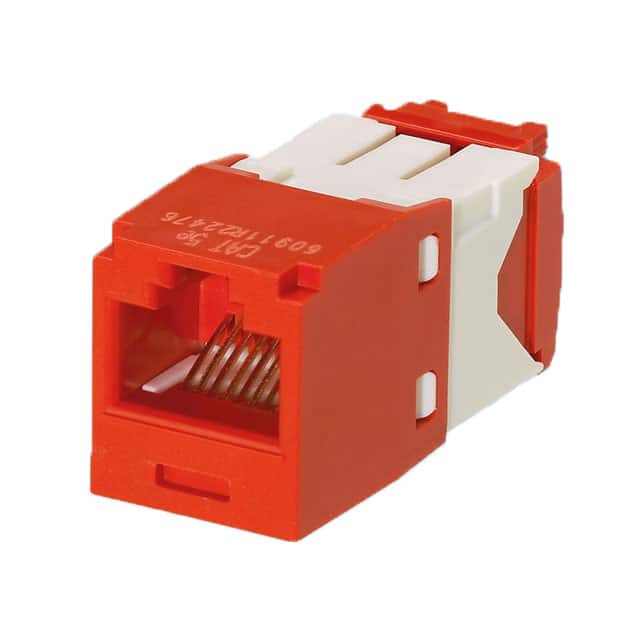 CJ5E88TGRD-24 MINI-COM MODULE, CAT 5E, UTP, 8