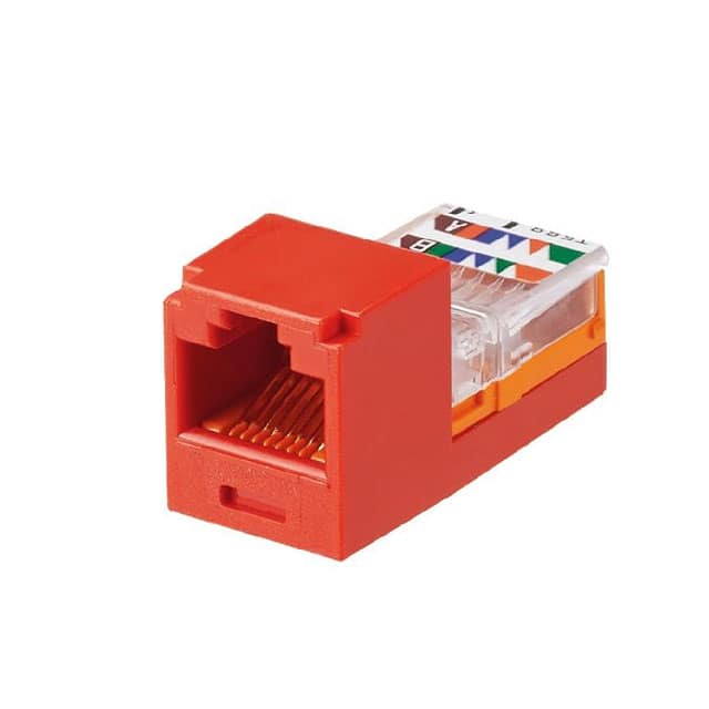 CJ588RDY MINI-COM MODULE, CAT 5E, UTP, 8