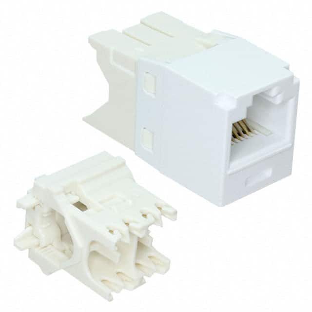 CJR688TGWH MINI-COM MODULE, CAT 6, UTP, 8 P
