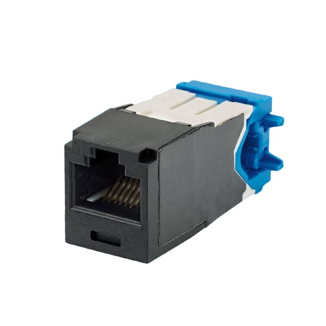 CJR6X88TGBL MINI-COM MODULE, CAT 6A, UTP, 8