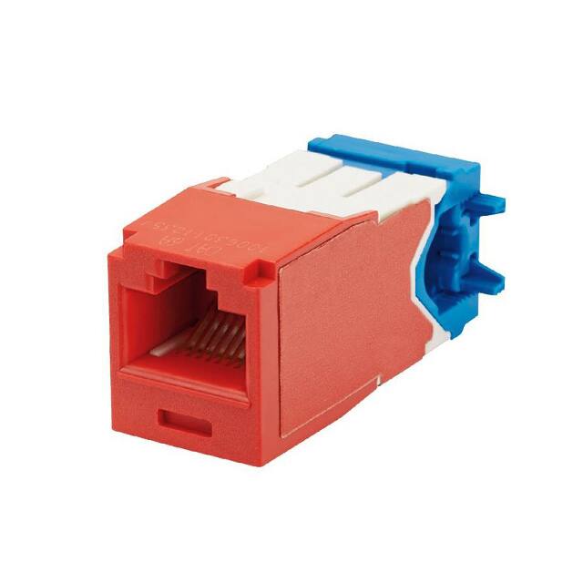 CJR6X88TGRD MINI-COM MODULE, CAT 6A, UTP, 8