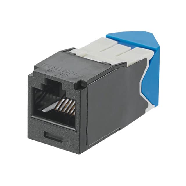CJLR6X88TGBL-24 CAT6A LEFT/RIGHT 45 DEGREE TG WI