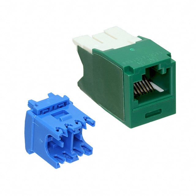CJK6X88TGGR MINI-COM KEYED MODULE, CAT 6A, U