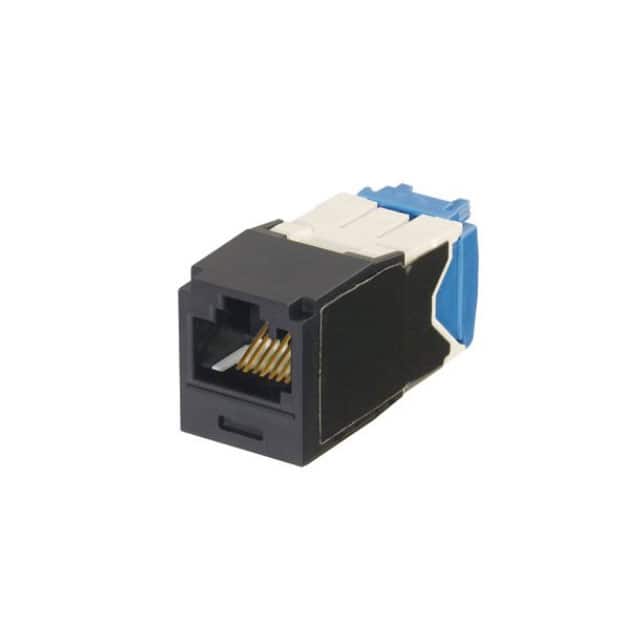 CJK6X88TGYL MINI-COM KEYED MODULE, CAT 6A, U