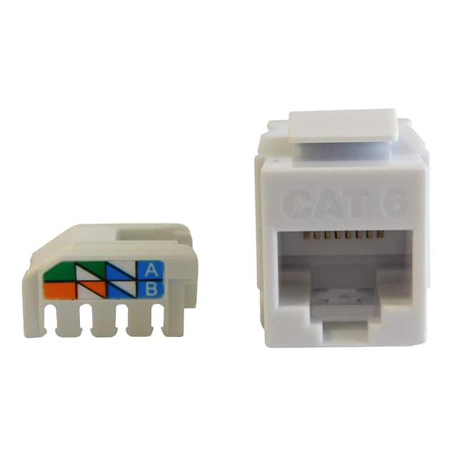 SS-82010-002 MOD JACK KEYSTONE CAT6 UNSHLD