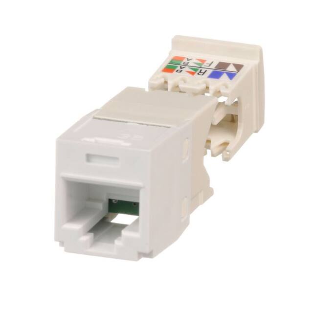 CJ688TGWH CATEGORY 6, RJ45, 8-POSITION, 8-