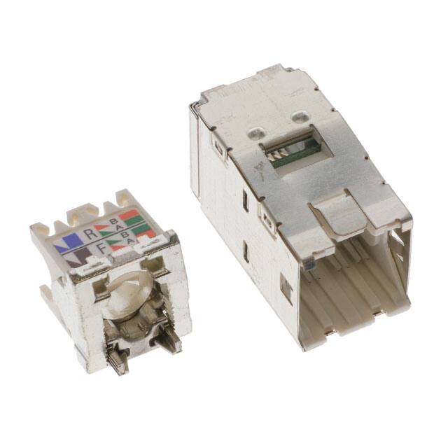 CJS688TGWHY MINI-COM MODULE, CAT 6, SHIELDED