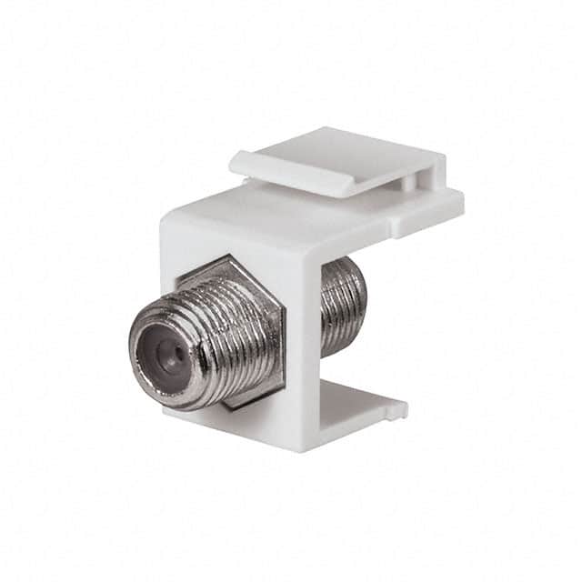 20-3102-WH-25 KEYSTONE JACK W/ 1 GHZ F-CONNECT