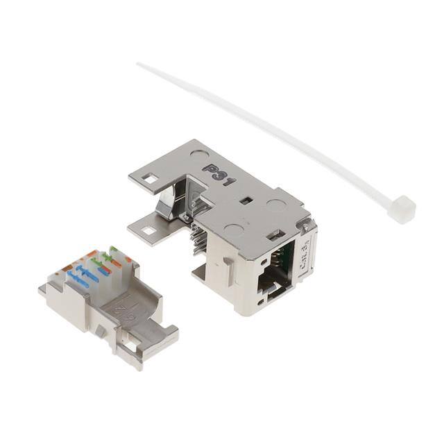 130910-I-B1 RJ45 CAT 6A E-DAT MODULE JACK, T