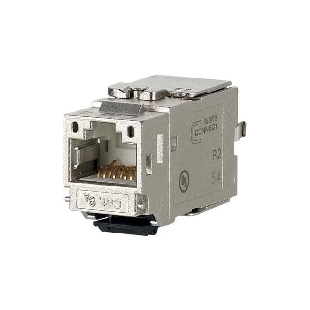 130B21-E RJ45 CAT 6A KEYSTONE MODULE 180