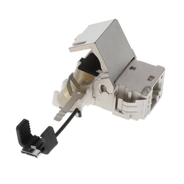 130B12-E RJ45 CAT 6A MODULE 270 DEG