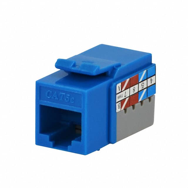20-3425-BL-25 CAT 5E DATA JACK, BLUE, 25 PACK