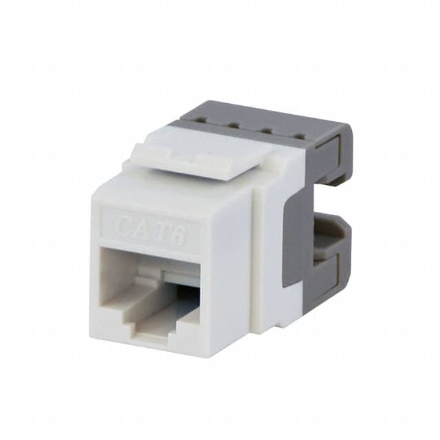 20-3426A-WH-10 CAT 6A DATA JACK, WHITE