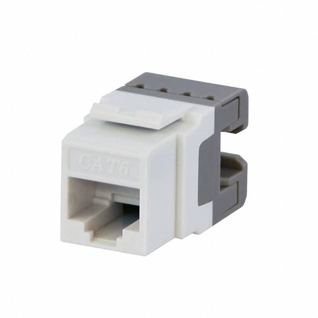 20-3426-WH-25 CAT 6 DATA JACK, 180O CONFIGURAT