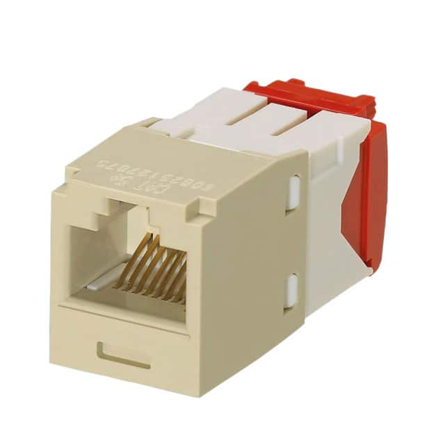 CJ5E88TGEI-24 MINI-COM MODULE, CAT 5E, UTP, 8