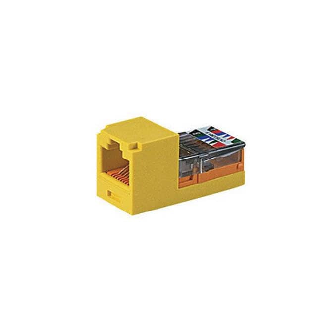 CJ588YLY MINI-COM MODULE, CAT 5E, UTP, 8