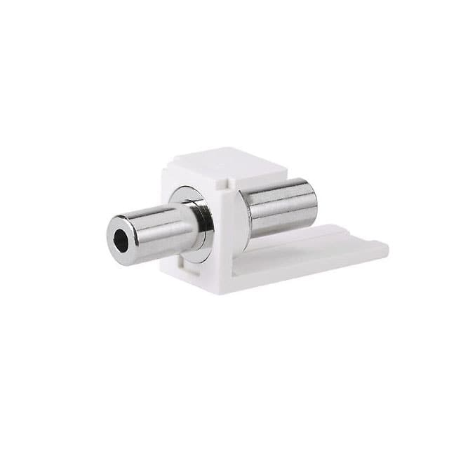 CM35MSCWHY STEREO COUPLER, 3.5MM, WHITE