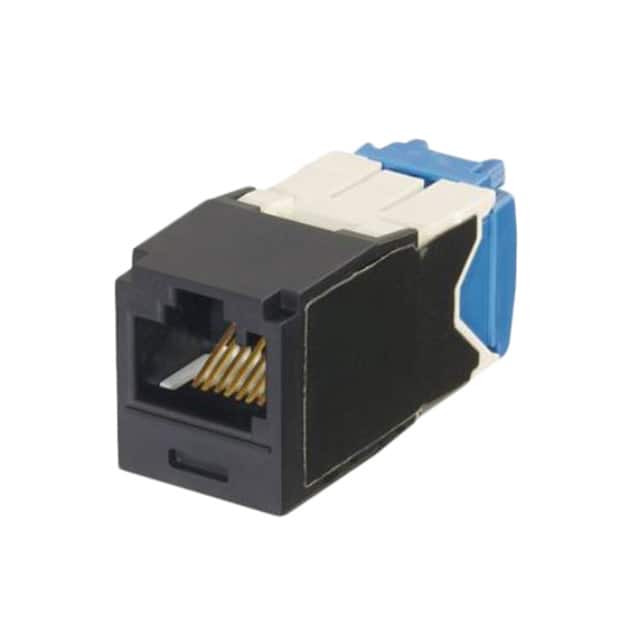 CJK6X88TGBL MINI-COM KEYED MODULE, CAT 6A, U
